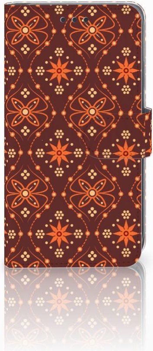 Apple iPhone Xr Telefoon Hoesje Batik Brown
