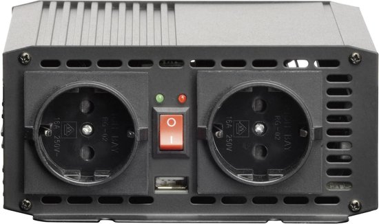 VOLTCRAFT Wechselrichter 1200W 12V/230V - Perfekt Für Auto, Camping & Boot