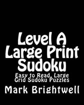 Level a Large Print Sudoku