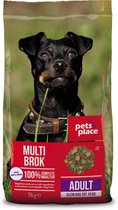 Pets Place Adult Mini - Hondenvoer - Gevogelte&Vlees - 3 kg