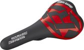 Reverse Fort Will Style Saddle, black/red