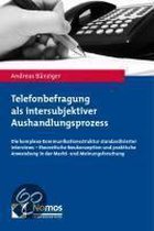 Bänziger, A: Telefonbefragung