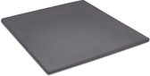 Cinderella - Hoeslaken Topper ajusté (jusqu'à 15 cm) - Satin - 180x210 cm - Anthracite