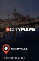 City Maps Nashville Tennessee, USA