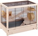 Ferplast hamsterkooi hamsterville - 60x34x49 cm | heeft het