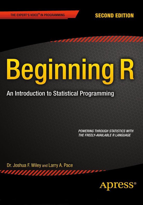Professional and Applied Computing (R0) - Beginning R - cover