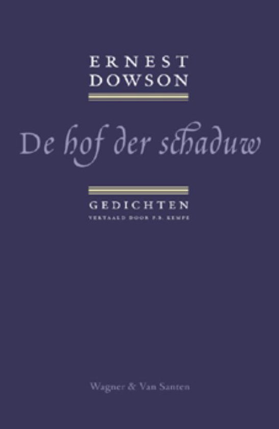 Cover van het boek 'De hof der schaduw'