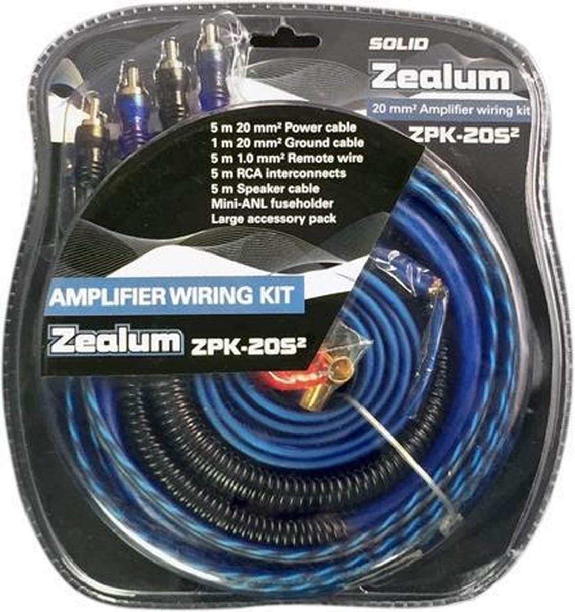 Zealum ZPK-20S2 Aansluitset / Kabelset 20mm2