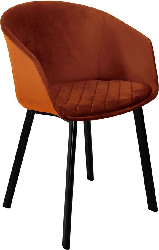 Kick Eetkamerstoel Vic Oranje Kick Eetkamerstoel Vic Oranje