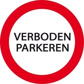 Carpoint Verboden Parkeren Bord Ø 24cm Parkeerverbod No Parking