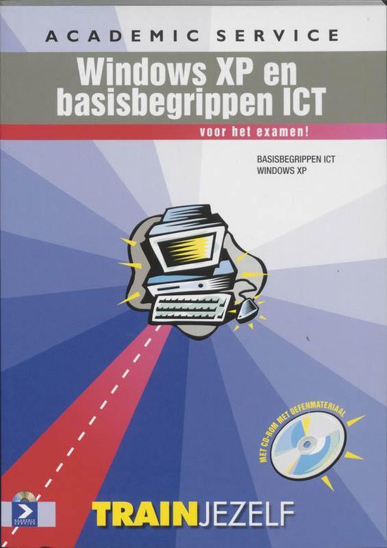 Cover van het boek 'Windows XP en basisbegrippen ICT - voor het examen ! + CD-ROM / druk 1' van Saskia Jacobsen-Mohr en Monique van Harrewijn
