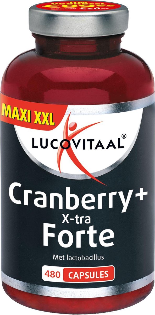 Goedkoopste Lucovitaal Cranberry X-tra Forte Voedingssupplement - 480 capsules