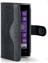 Celly Onda wallet hoesje voor nokia 520 zwart