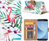 Bookcase Flamingo Samsung Galaxy J5 (2017)