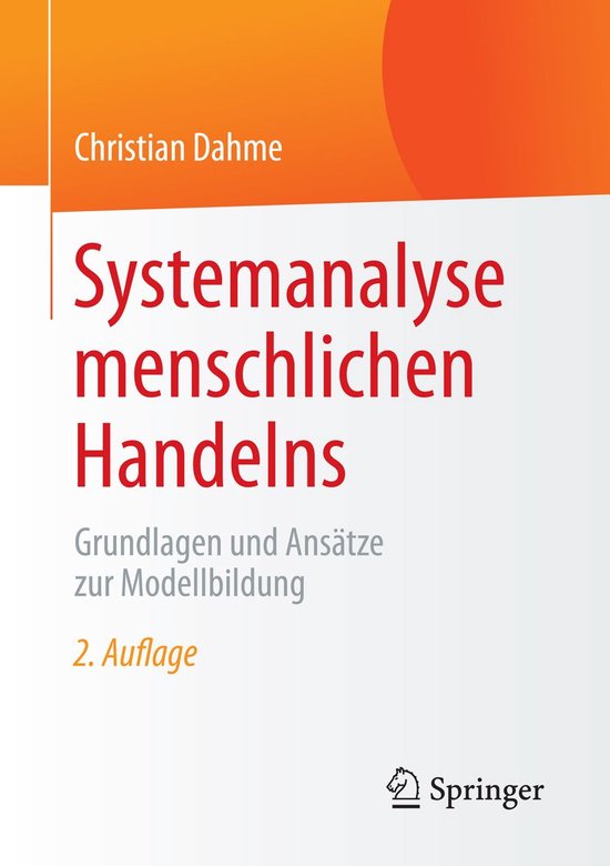 Psychology (German Language) - Systemanalyse menschlichen Ha ... - cover