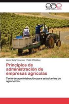 Principios de administración de empresas agrícolas