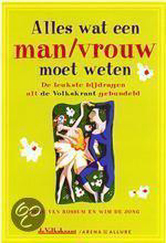 Alles Wat Een Man Vrouw Moet Weten - cover