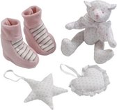Les Bebes d'Elysea - Baby geschenkset - 4-delig