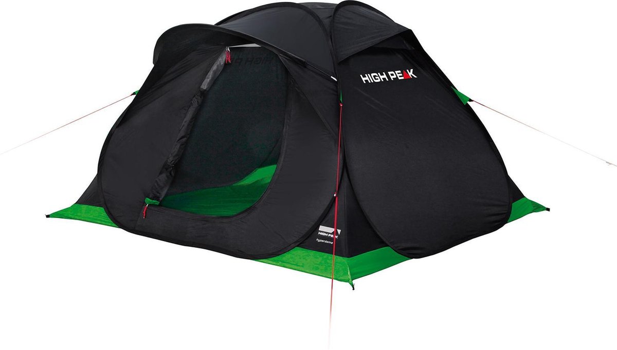 High Peak Hyperdome 3 Pop Up Tent - Anthraciet - 3 Persoons | bol.com