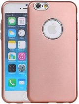 Design TPU Hoesje - Hoesje Geschikt voor iPhone 6 / 6s Roze