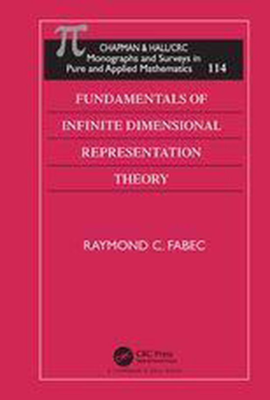 Fundamentals of Infinite Dimensional Representation Theory - cover
