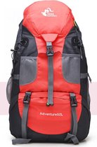 Backpack - Rugzak 50 liter rood - lichtgewicht