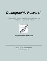Demographic Research Volume 19 Book 5