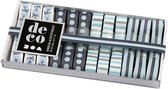 Lint collectie, b: 10 mm, blauw harmonie, 12x1 m