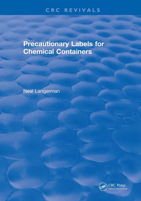 Precautionary Labels for Chemical Containers - cover
