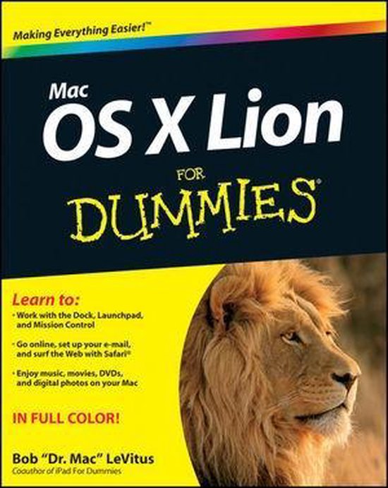 Mac OS X Lion For Dummies - cover