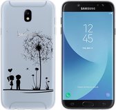 MP Case® TPU case Love print voor Samsung Galaxy J7 2017 back cover