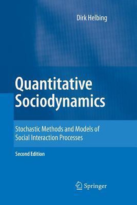 Quantitative Sociodynamics - cover