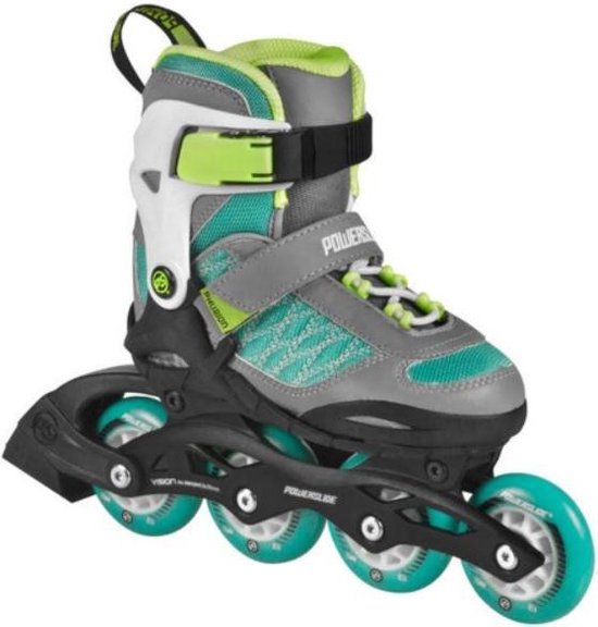 Powerslide Inline Skates Galaxy Verstelbaar Junior Grijs Maat 33/36 bol