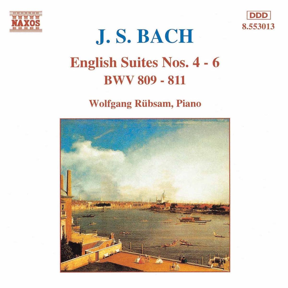 Wolfgang Rübsam - J.S. Bach: English Suites 4-6 (CD)