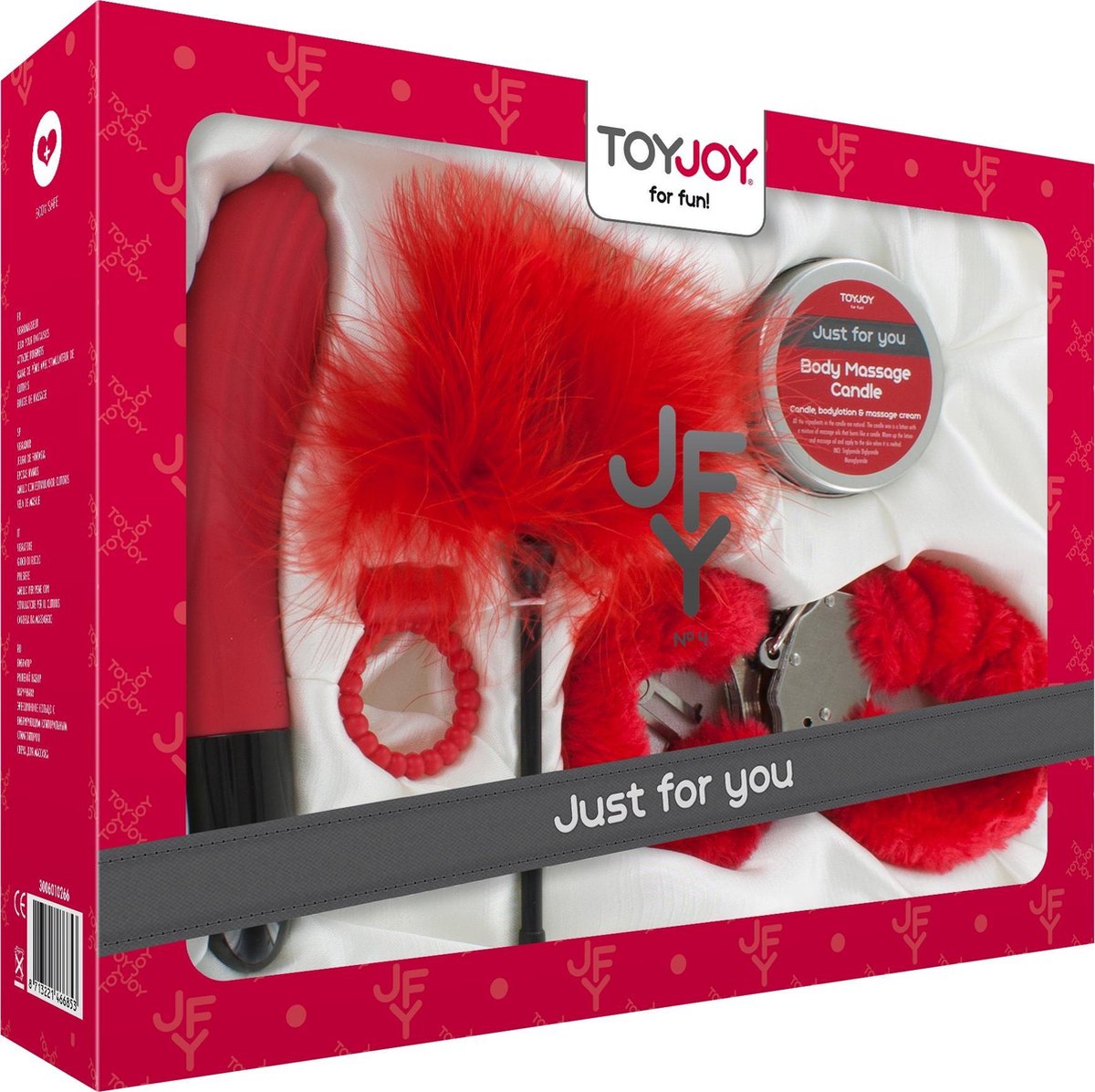 ToyJoy Just For You Luxe no 4. - Rouge - Coffret cadeau | bol