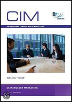 CIM - Stakeholder Marketing