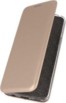 Goud Premium Folio Wallet Hoesje voor Samsung Galaxy S9