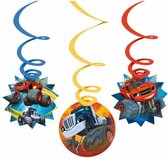 Blaze en de Monsterwielen Hangdecoratie 6 stuks