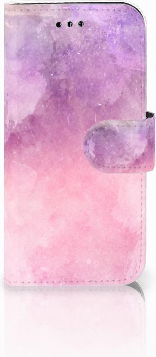Hoesje Samsung Galaxy A3 2017 Pink Purple Paint