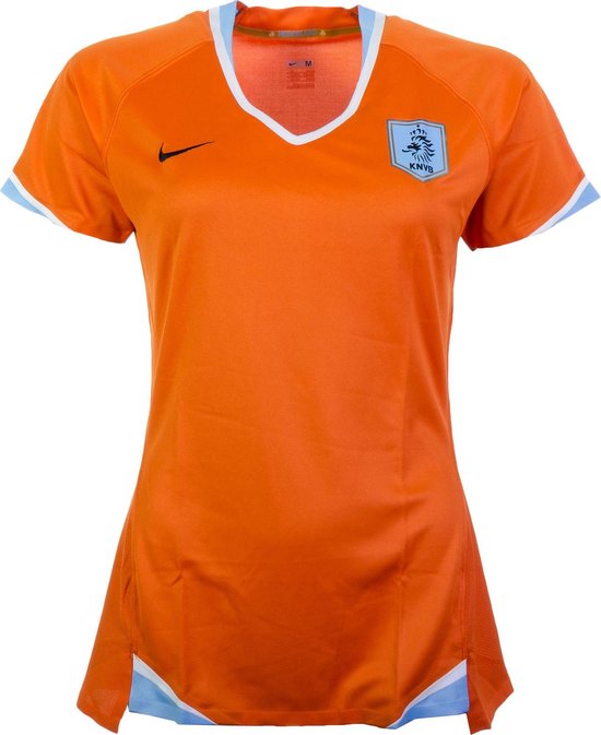 Nike Nederlands Elftal Thuis Shirt Dames Sportshirt - Maat S - Vrouwen -  oranje/wit/blauw | bol.com