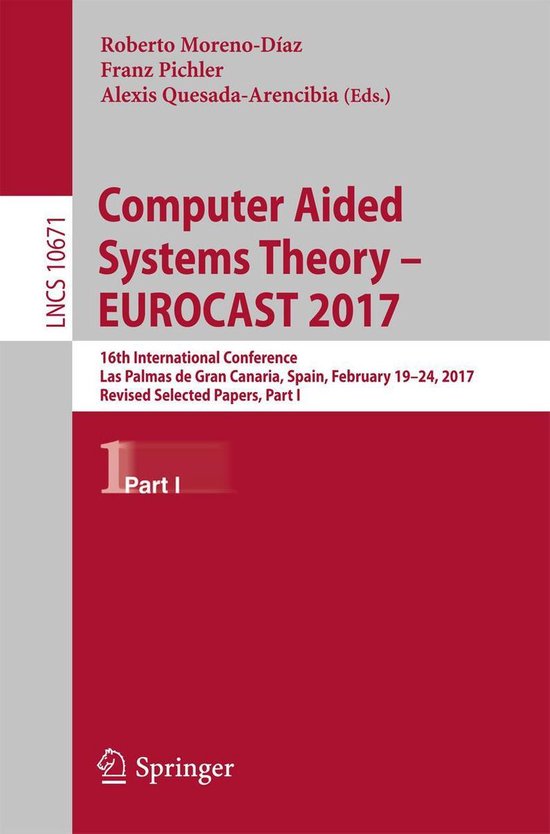 Foto: Lecture notes in computer science 10671 computer aided systems theory eurocast 2017