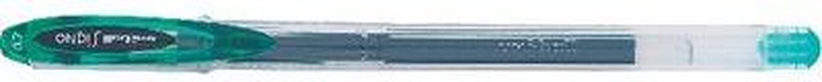 Uni-Ball Groene Gelpen – Signo UM-120 Gel Pen – Gel pen met snel drogende, licht- en water resistente inkt – 0.7mm schrijfbreedte