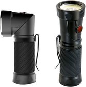 Nebo zaklamp Cryket 90 graden roterende kop - zwart