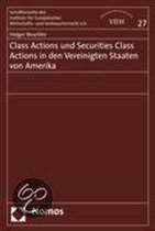 Class Actions und Securities Class Actions in den Vereinigten Staaten von Amerika