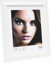 Deknudt Frames fotolijst S45MF1 - wit - houtstructuur - foto 40x60 cm