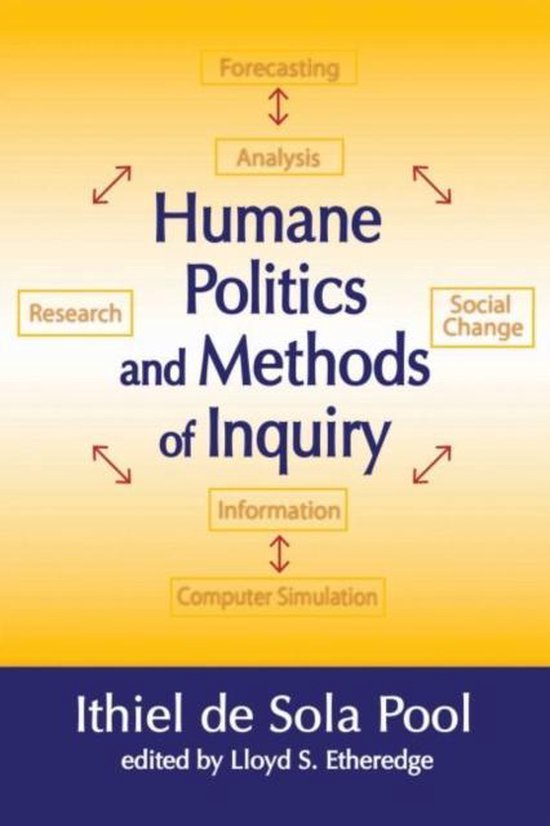 Humane Politics and Methods of Inquiry - cover