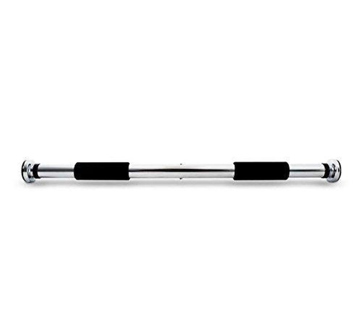 SOUTHWALL Pull Up Bar – Verstelbare Optrekstang Deurpost – 60 tot 100 cm Verstelbaar – Chin Up Bar – Krachttraining – Home Gym – Pull Up Station voor Thuis Sporten – Buikspiertrainers – 150kg Draagkracht – Zilver/Zwart thumbnail 5