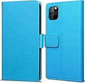 Cazy Book Wallet hoesje voor Apple iPhone 11 Pro Max - Blauw