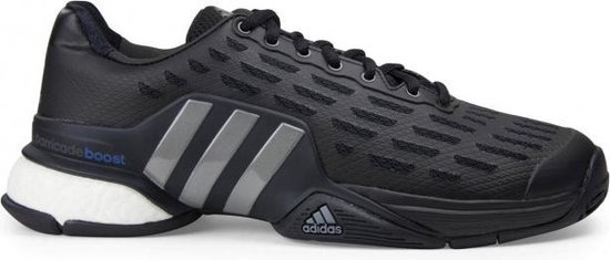 Adidas - Barricade 2016 Boost Heren Tennisschoenen (zwart/wit) - EU 45 1/3  - UK 10,5 | bol.com