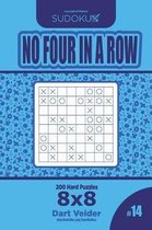 Sudoku No Four in a Row - 200 Hard Puzzles 8x8 (Volume 14)